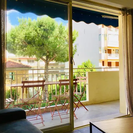 Appartement Salsa Terrasse & Parking A 100m Des Plages Juan-les-Pins
