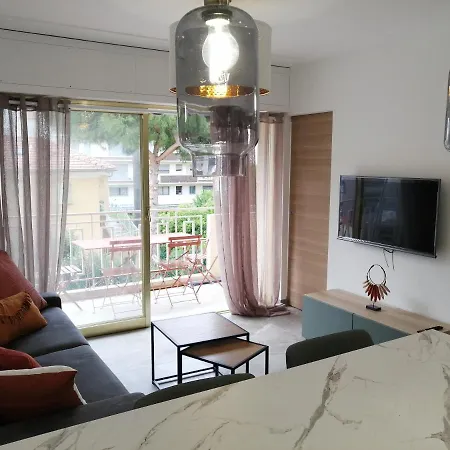 Apartment Salsa Luxe Terrasse Et Parking Plages A 100m Of Juan-les-Pins